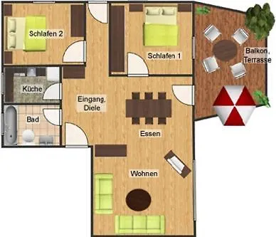 Apartament Seidelbast